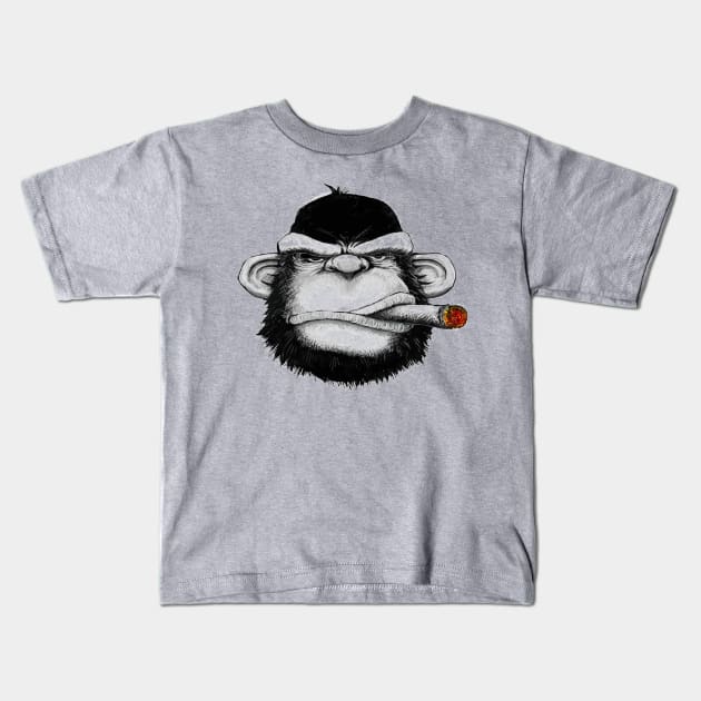 Kong Kids T-Shirt by lycanotshirt